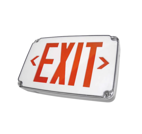 X15WLU Compact Wet Location LED Exit Sign