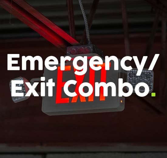 Emergency/Exit Combination