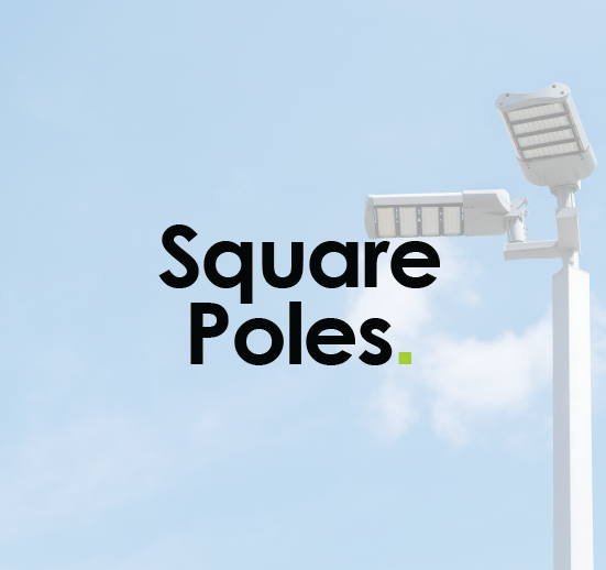 Straight Steel Square Pole